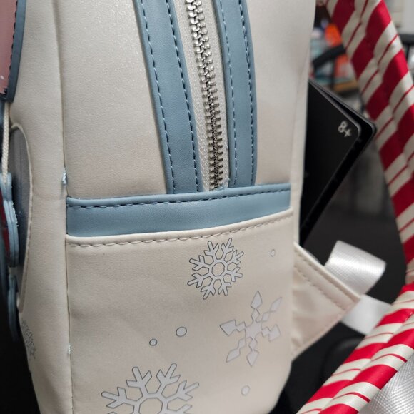 Disney Loungefly Snow Angel Stitch Backpack